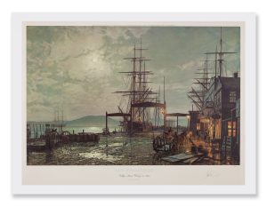 San Francisco Vallejo Street Wharf in 1863